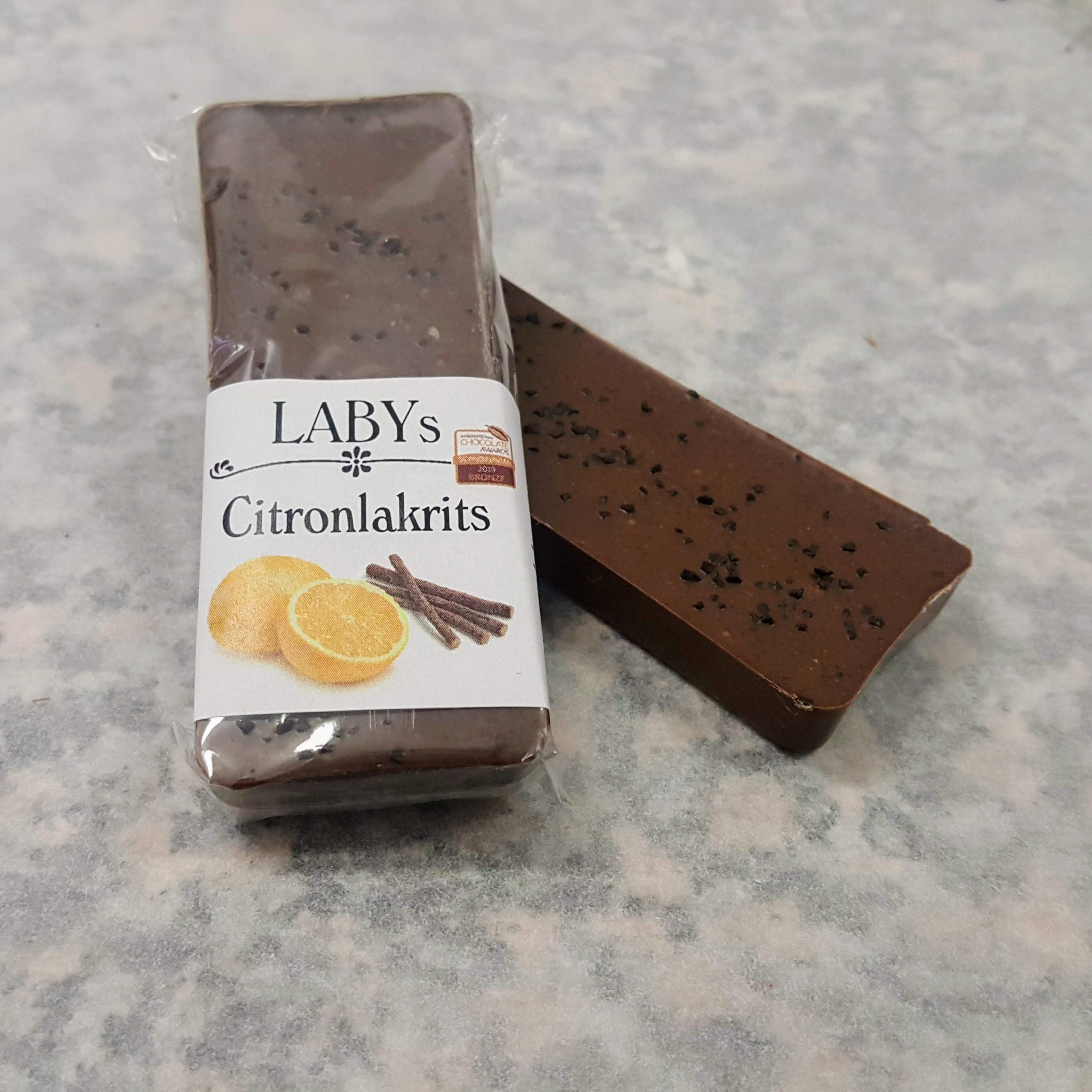 Citronlakrits, minibar Citronlakrits, minibar