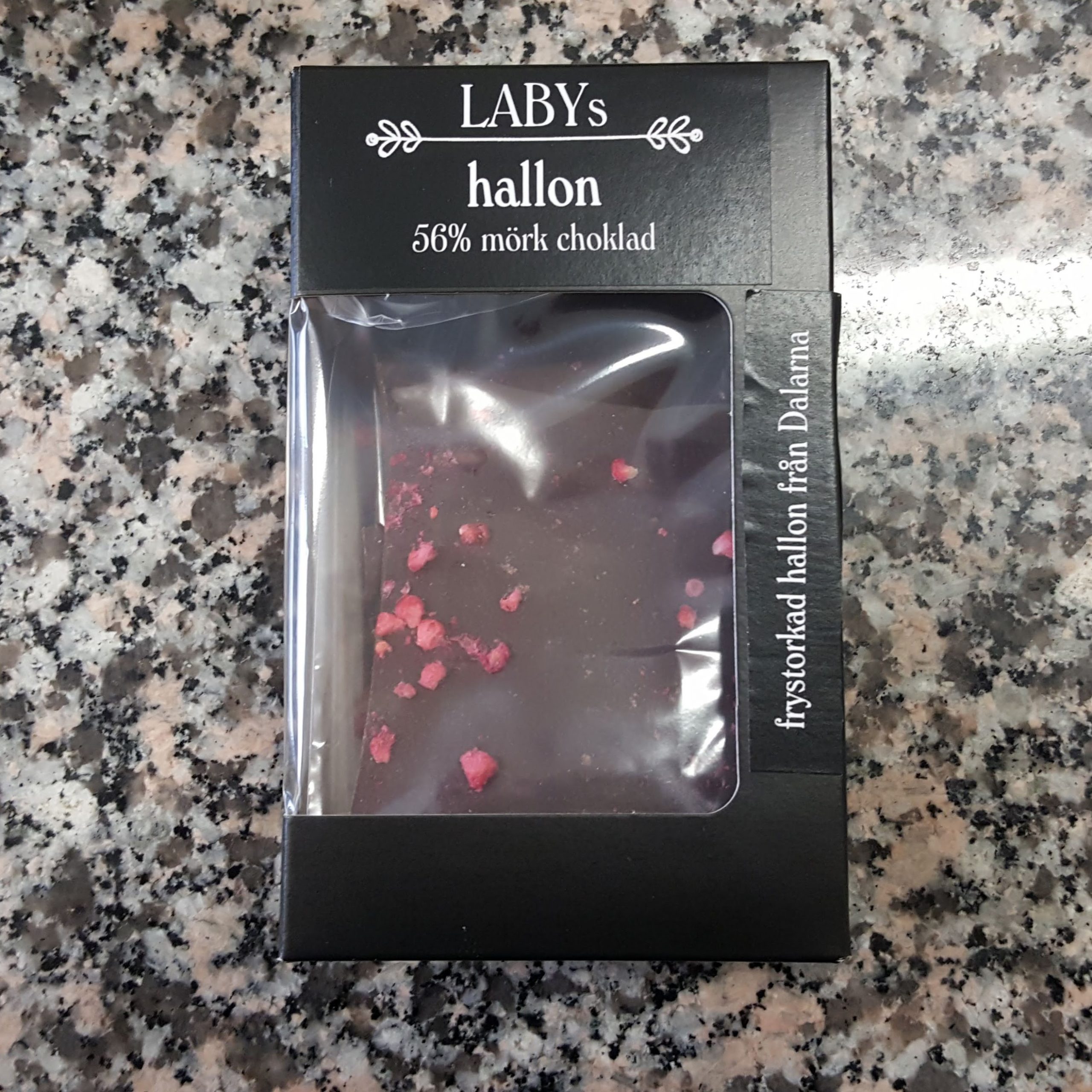 Hallon, Mörk chokladbräck Hallon, Mörk chokladbräck