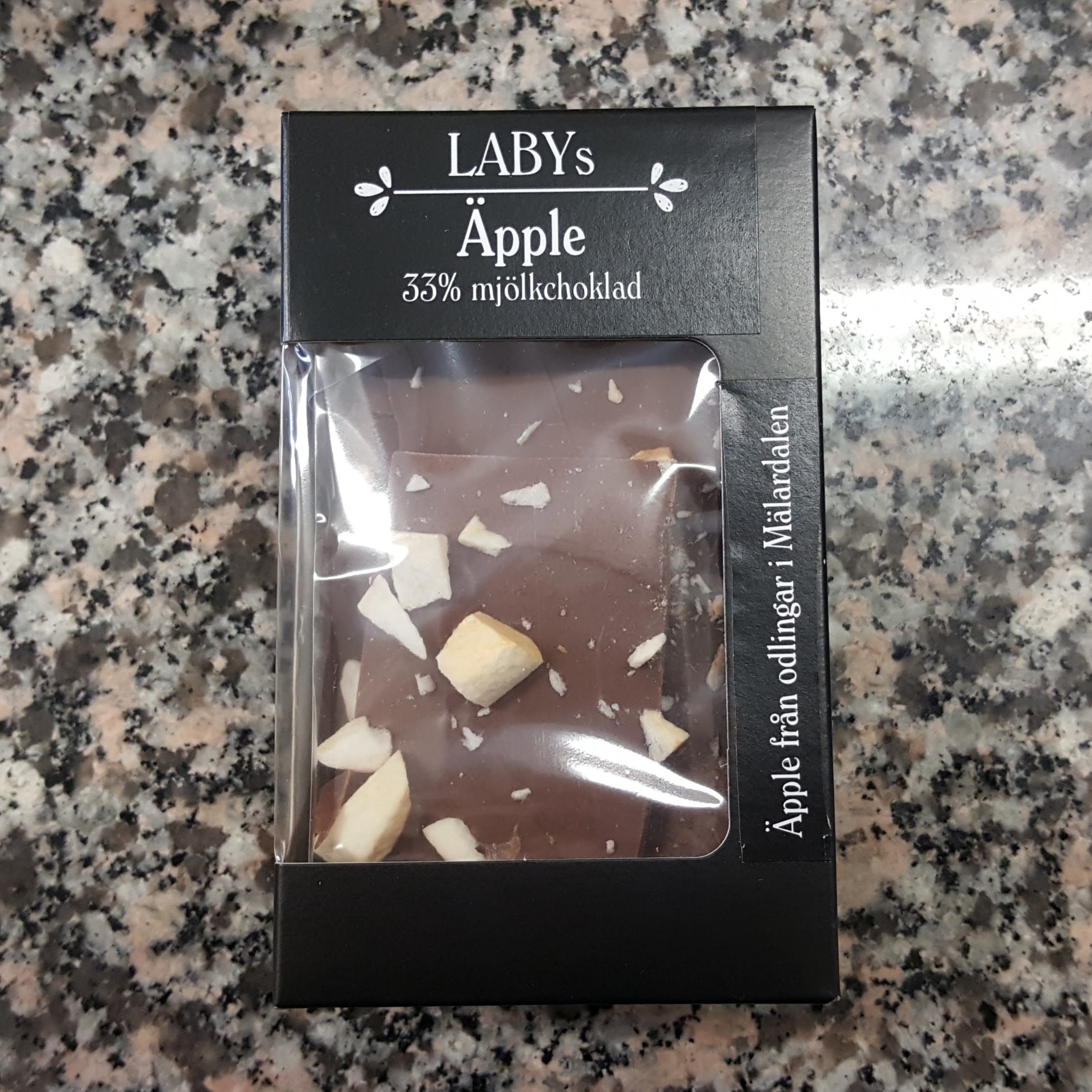 Äpple, Mjölkchokladbräck Äpple, Mjölkchokladbräck