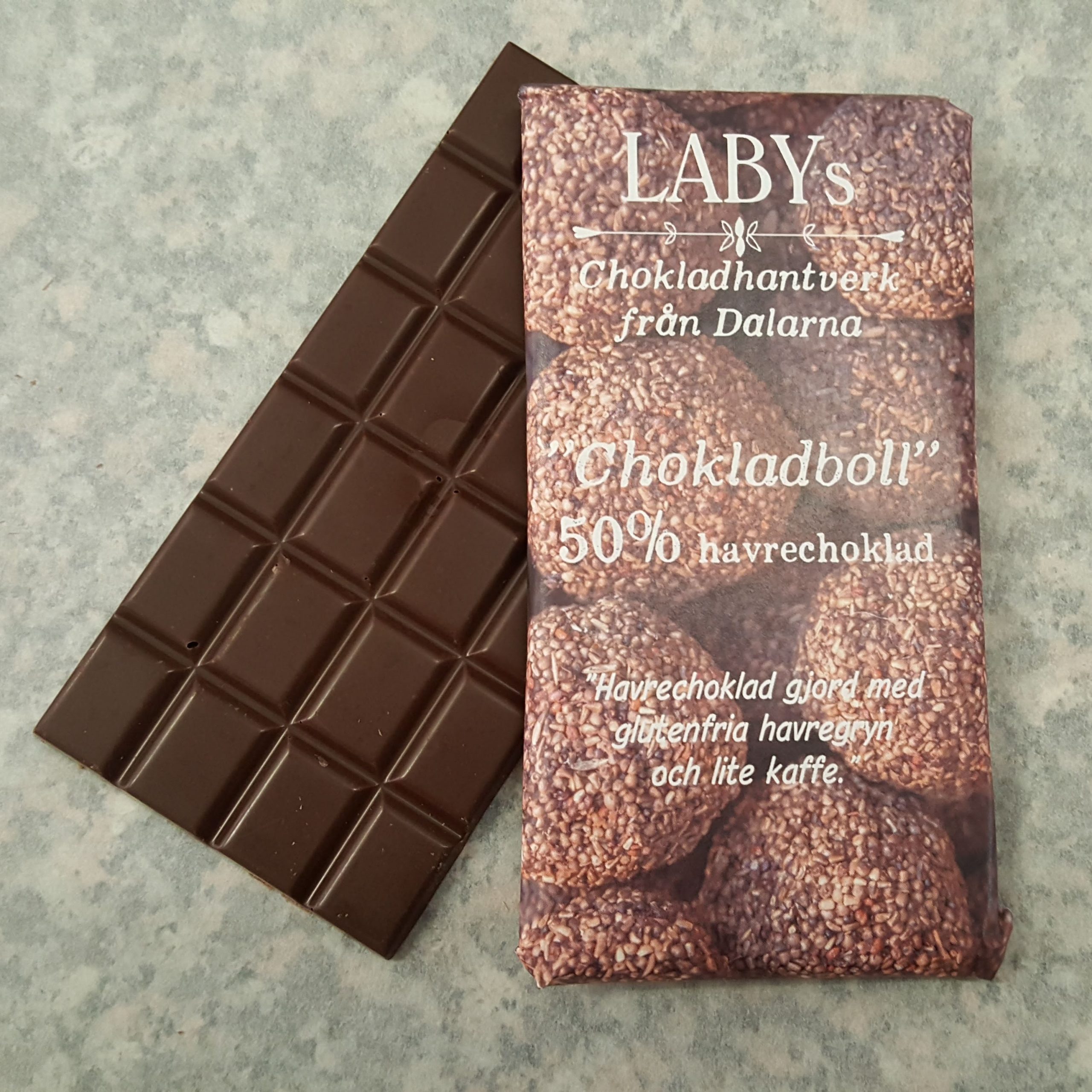 Chokladboll, 50% havrechoklad