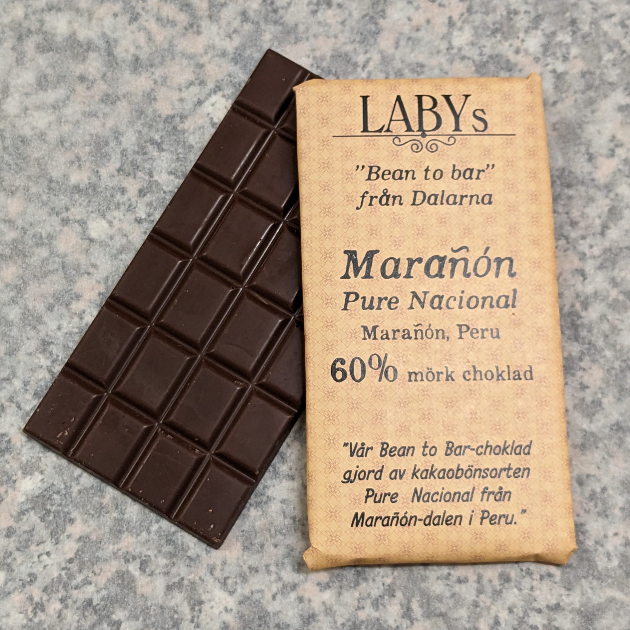 Marañón – Peru, 60% mörk choklad