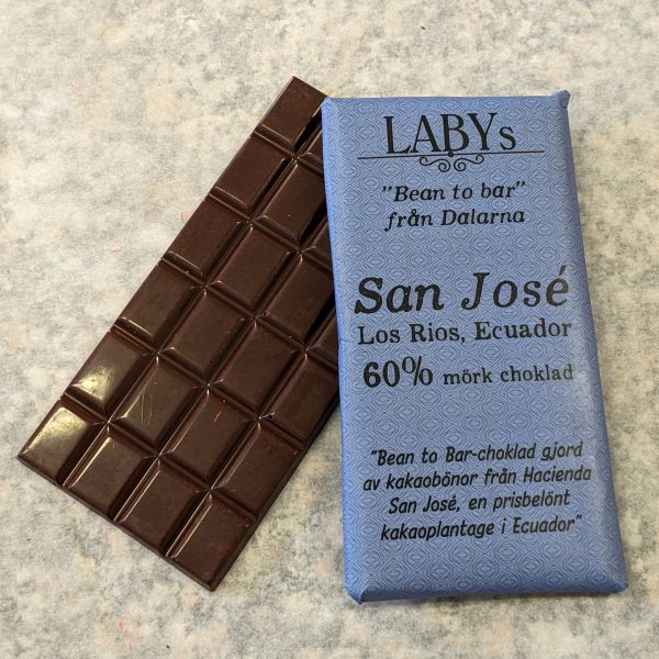 San Jose - Ecuador, 60% mörk choklad