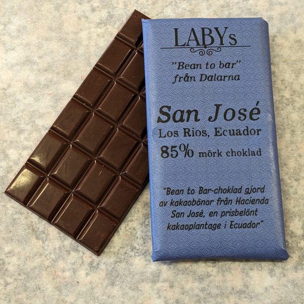 San Jose - Ecuador, 85% mörk choklad