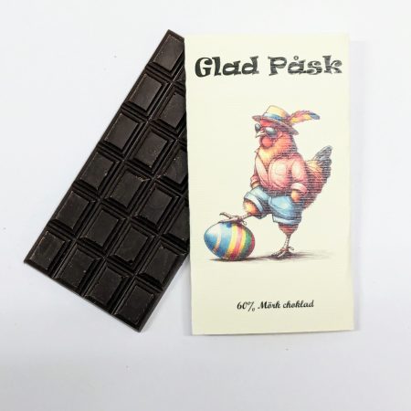 Glad Påsk - Tupp, 60% mörk choklad