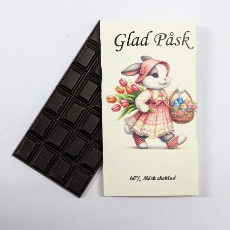 Glad Påsk - Påskhare, 60% mörk choklad