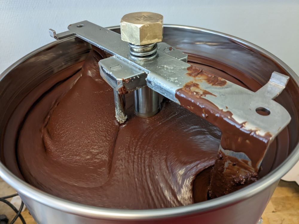 Stenkvarn som tillverkar mörk choklad, 7kg.