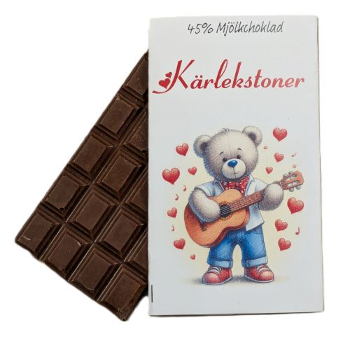 Kärlekstoner  45% mjölkchoklad