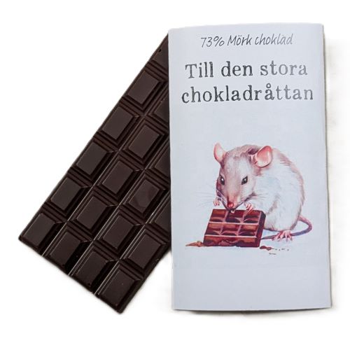 Chokladråttan,  73% mörk choklad